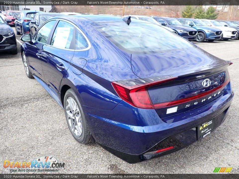 2020 Hyundai Sonata SEL Stormy Sea / Dark Gray Photo #6
