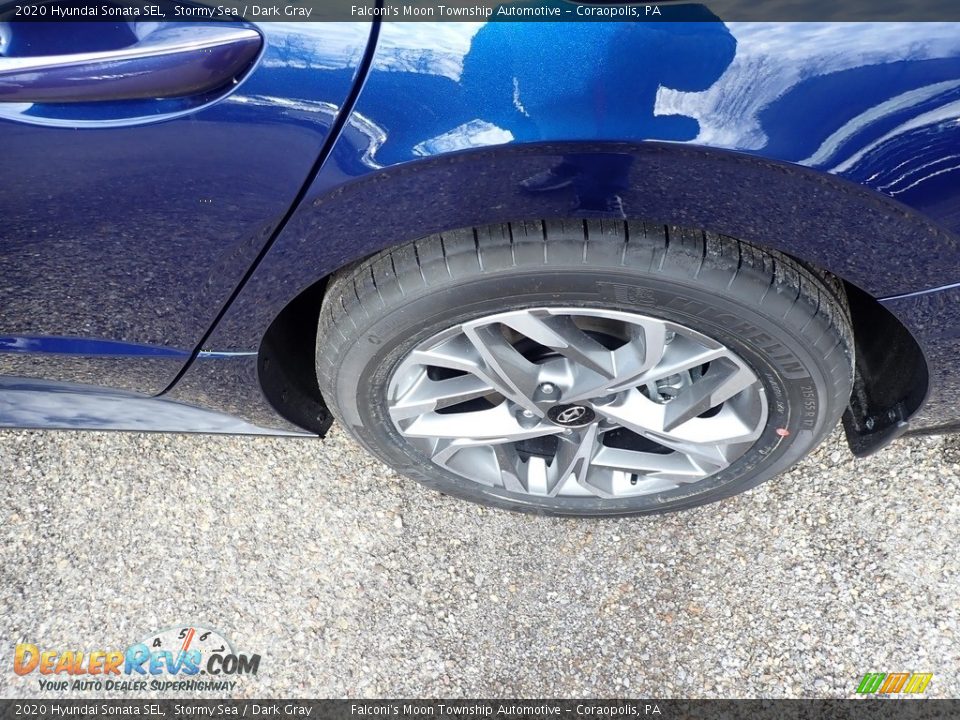 2020 Hyundai Sonata SEL Stormy Sea / Dark Gray Photo #7