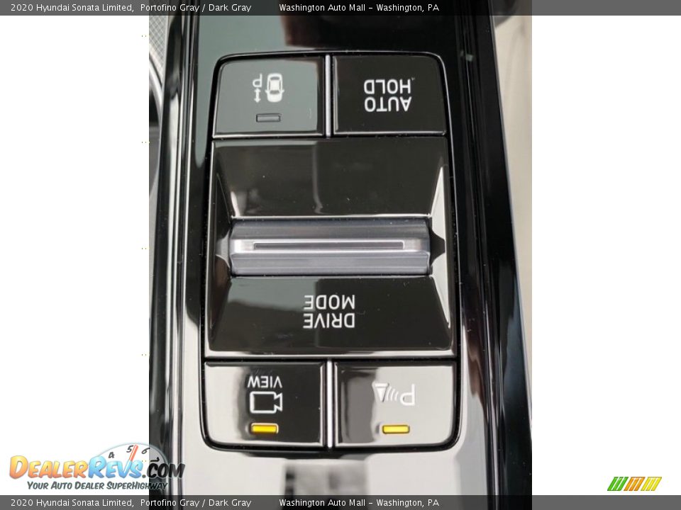 2020 Hyundai Sonata Limited Portofino Gray / Dark Gray Photo #33