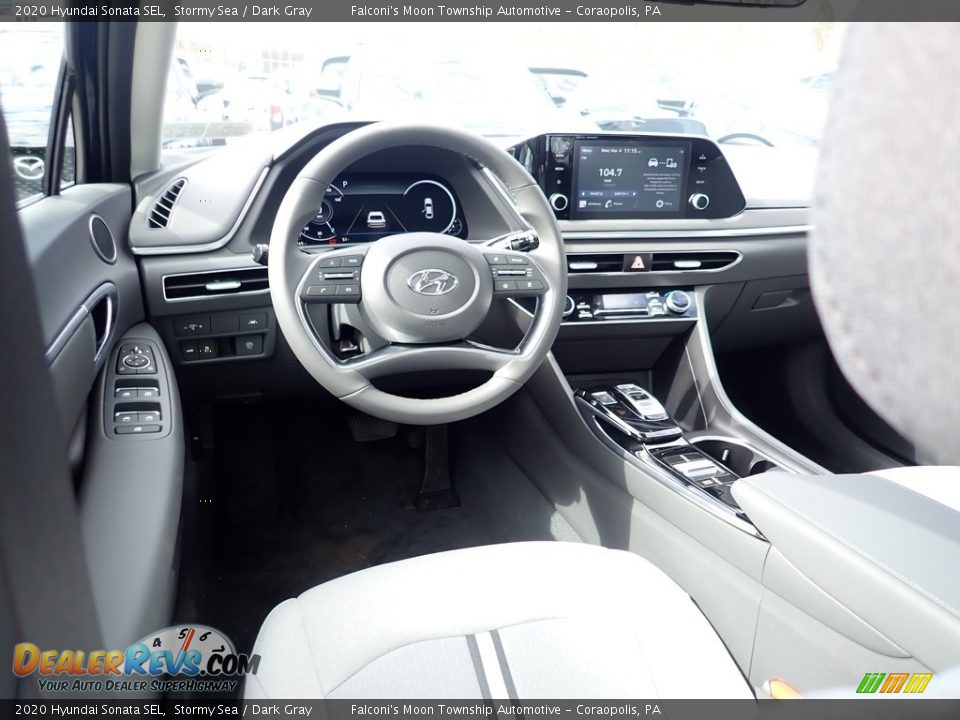 2020 Hyundai Sonata SEL Stormy Sea / Dark Gray Photo #9