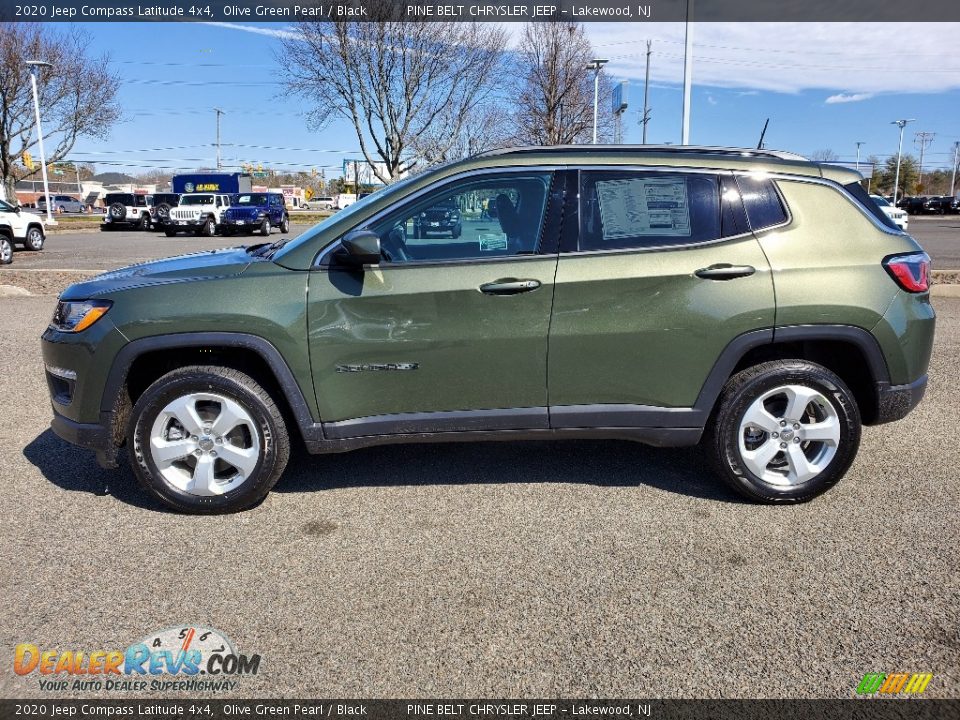 Olive Green Pearl 2020 Jeep Compass Latitude 4x4 Photo #4