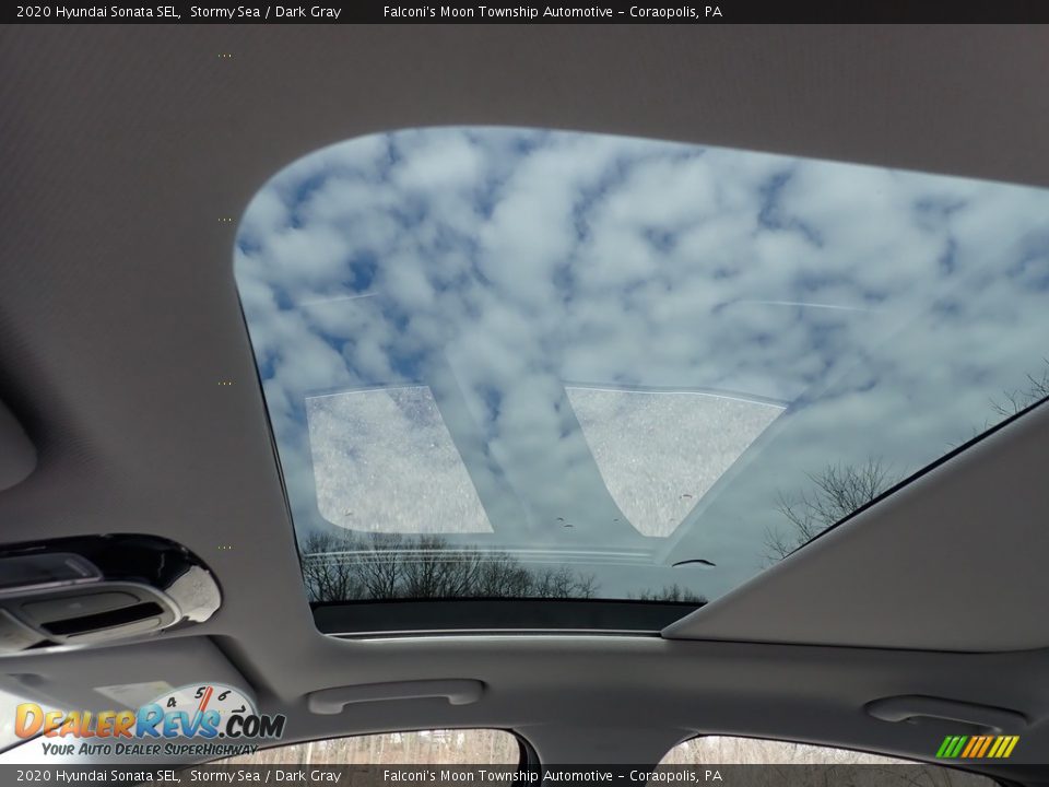 2020 Hyundai Sonata SEL Stormy Sea / Dark Gray Photo #13