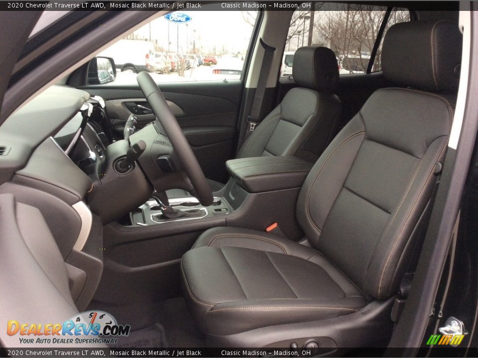 2020 Chevrolet Traverse LT AWD Mosaic Black Metallic / Jet Black Photo #2