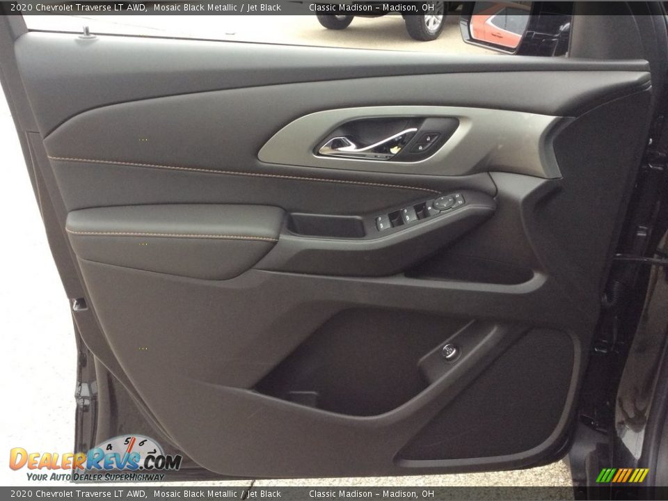 2020 Chevrolet Traverse LT AWD Mosaic Black Metallic / Jet Black Photo #10
