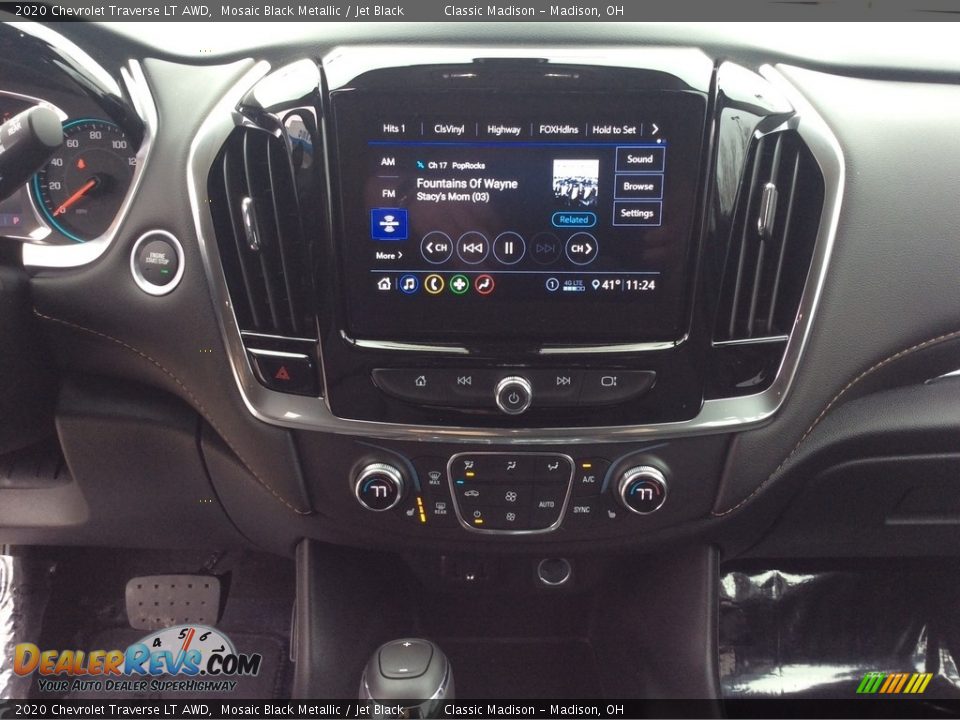 2020 Chevrolet Traverse LT AWD Mosaic Black Metallic / Jet Black Photo #13