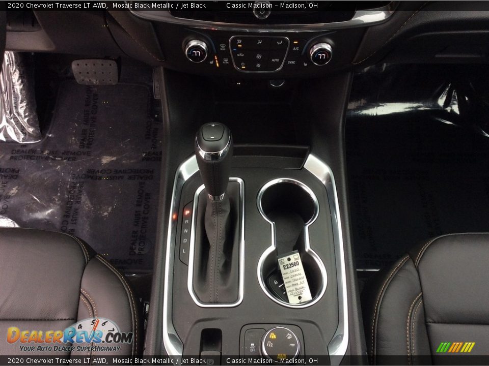 2020 Chevrolet Traverse LT AWD Mosaic Black Metallic / Jet Black Photo #21