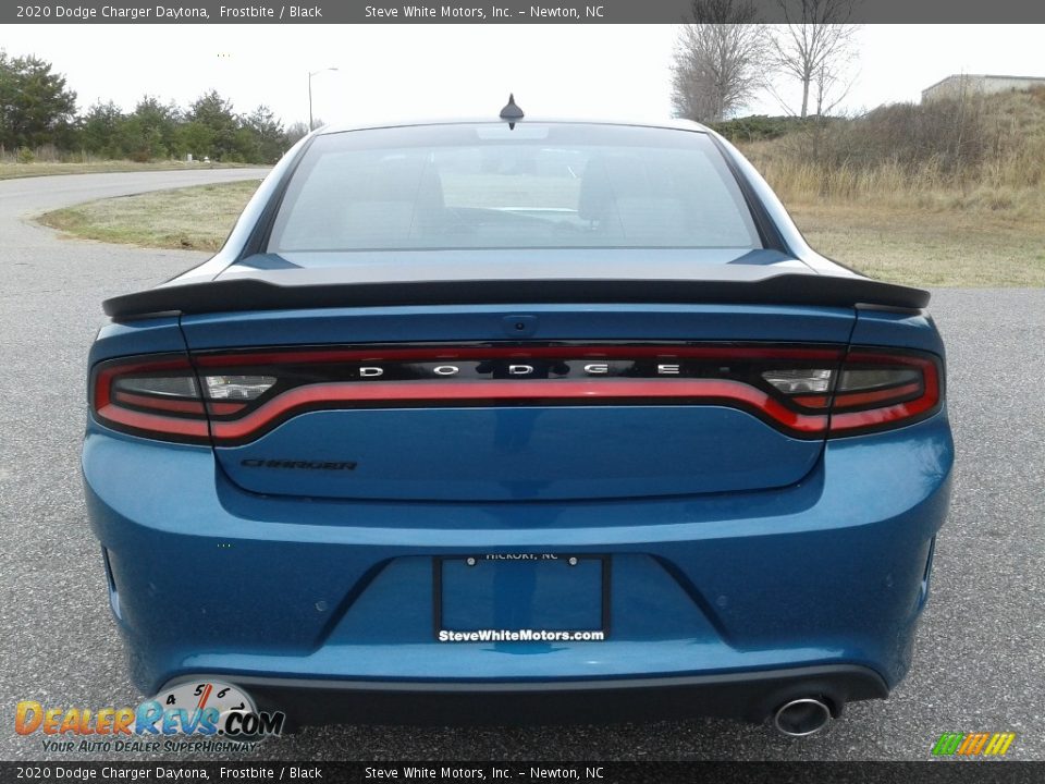 2020 Dodge Charger Daytona Frostbite / Black Photo #7