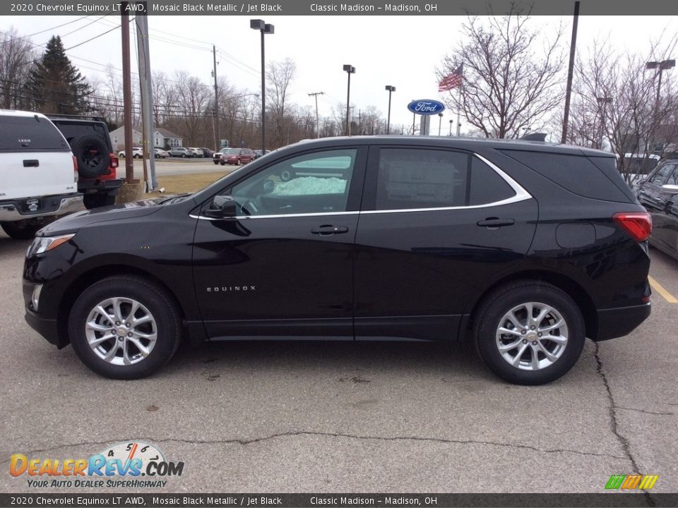 2020 Chevrolet Equinox LT AWD Mosaic Black Metallic / Jet Black Photo #6