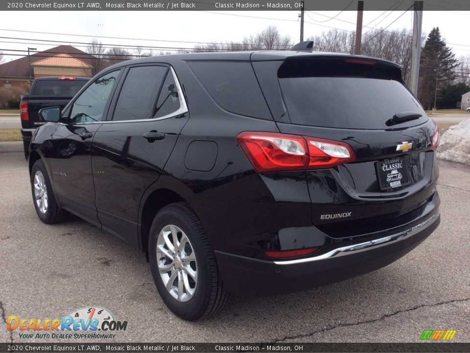 2020 Chevrolet Equinox LT AWD Mosaic Black Metallic / Jet Black Photo #7