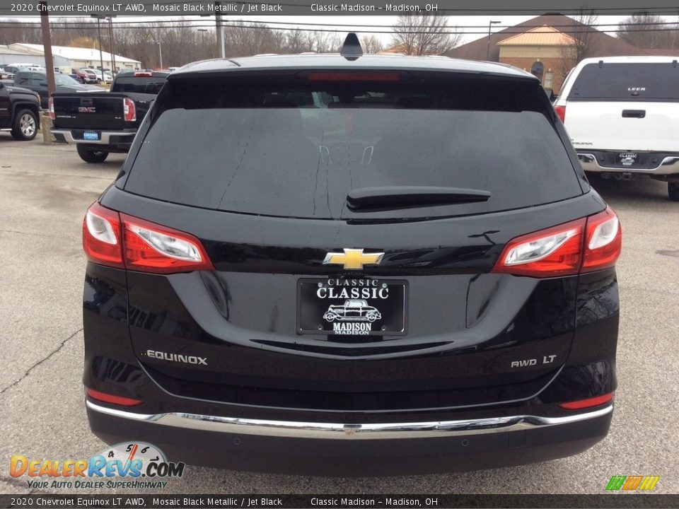 2020 Chevrolet Equinox LT AWD Mosaic Black Metallic / Jet Black Photo #8