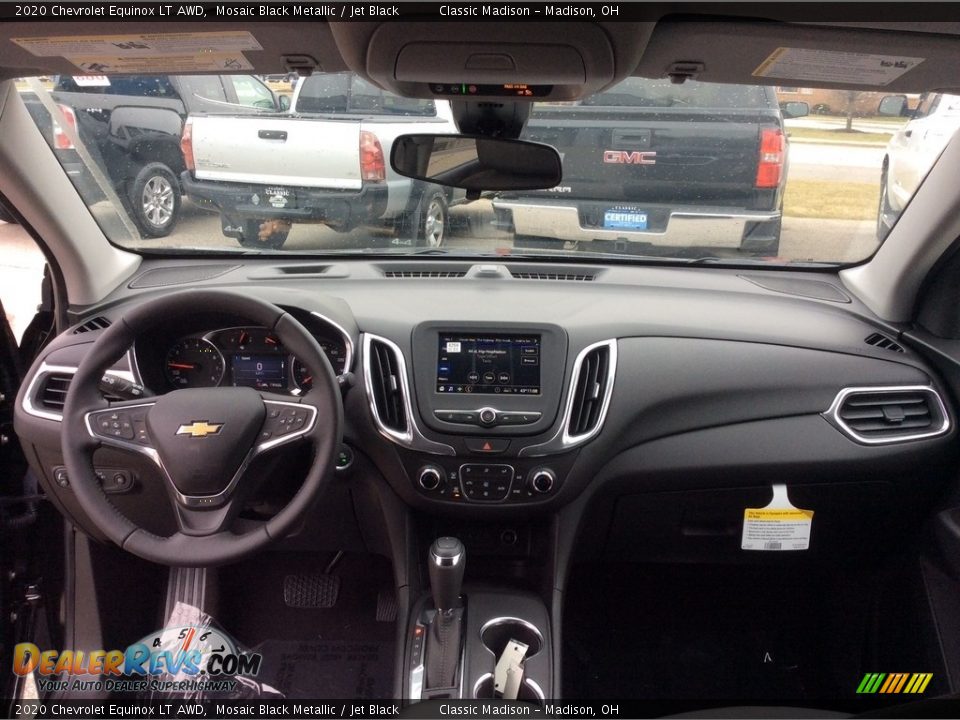 2020 Chevrolet Equinox LT AWD Mosaic Black Metallic / Jet Black Photo #12