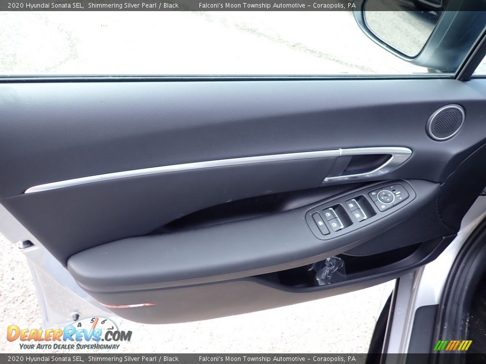 2020 Hyundai Sonata SEL Shimmering Silver Pearl / Black Photo #10
