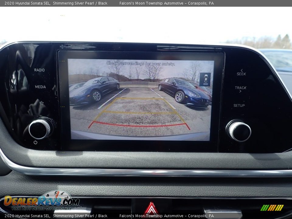 2020 Hyundai Sonata SEL Shimmering Silver Pearl / Black Photo #15