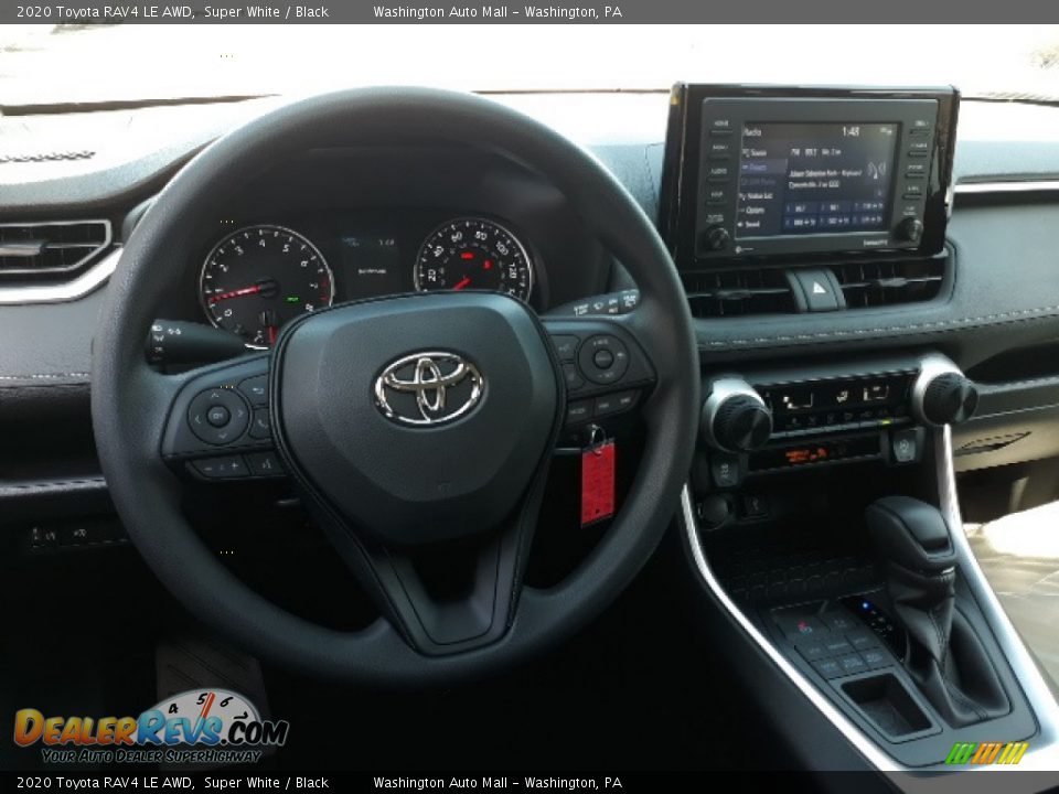 2020 Toyota RAV4 LE AWD Super White / Black Photo #3