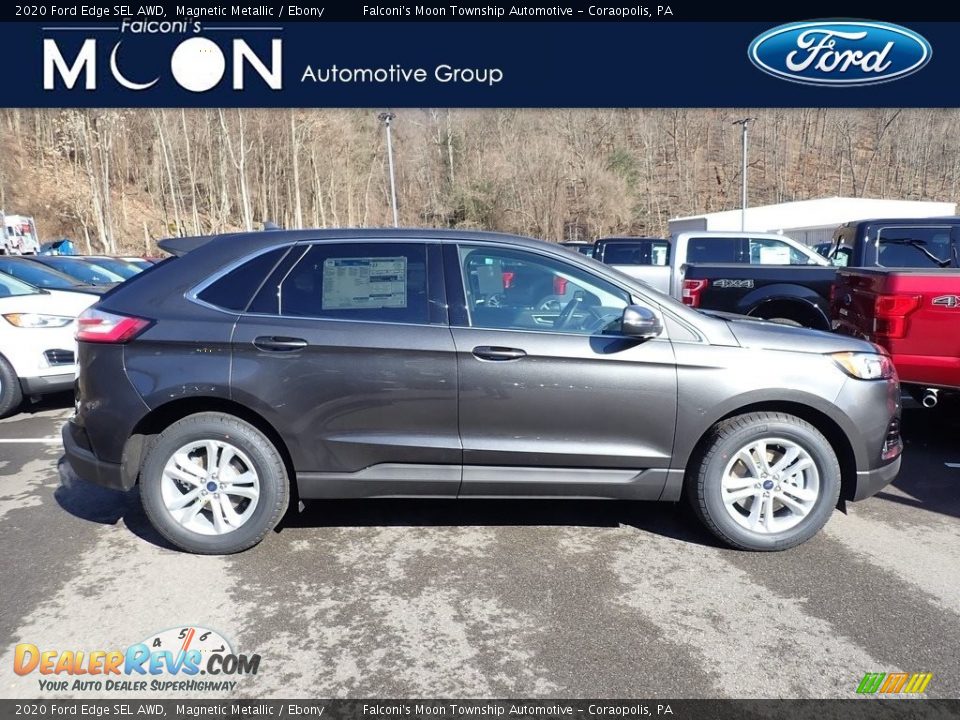 2020 Ford Edge SEL AWD Magnetic Metallic / Ebony Photo #1