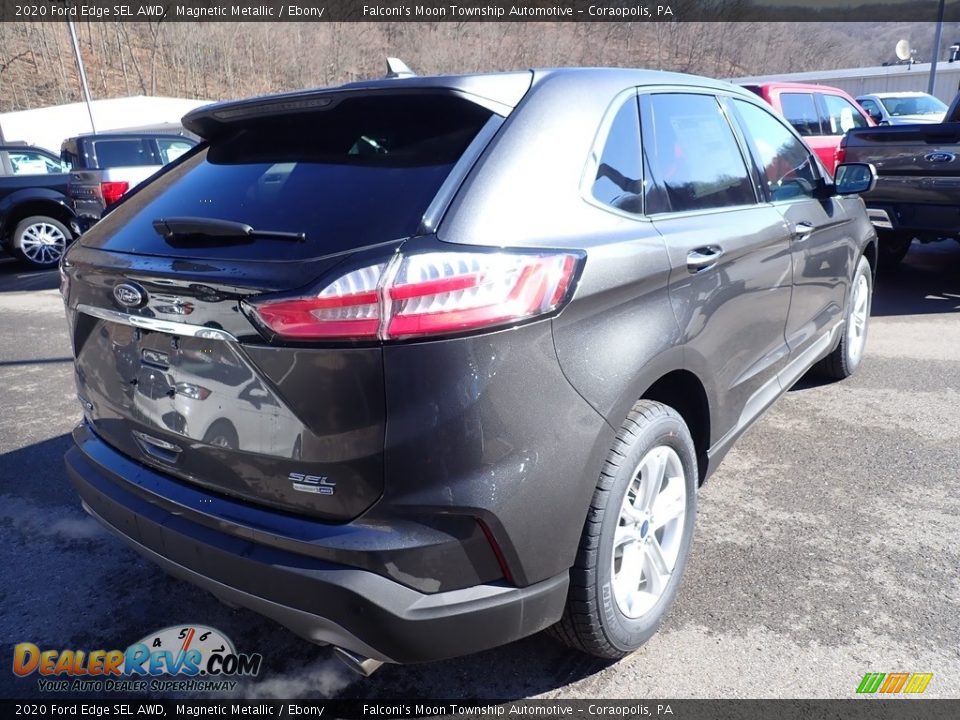 2020 Ford Edge SEL AWD Magnetic Metallic / Ebony Photo #2