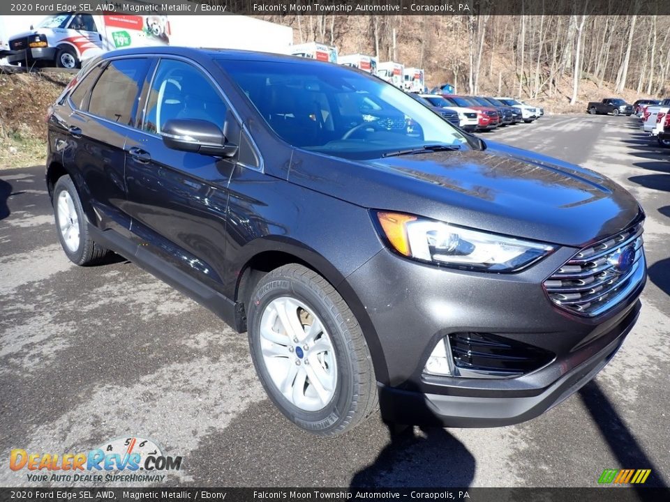 2020 Ford Edge SEL AWD Magnetic Metallic / Ebony Photo #3