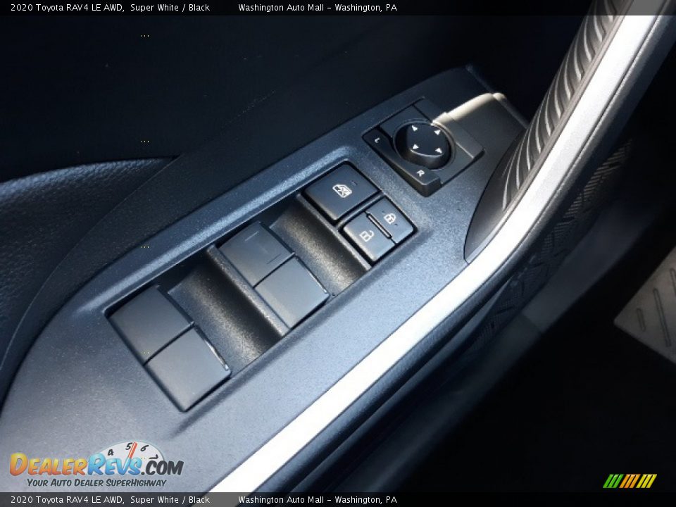 2020 Toyota RAV4 LE AWD Super White / Black Photo #8