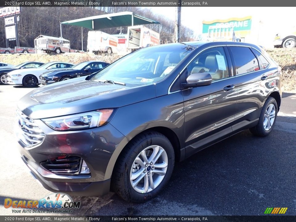 2020 Ford Edge SEL AWD Magnetic Metallic / Ebony Photo #5