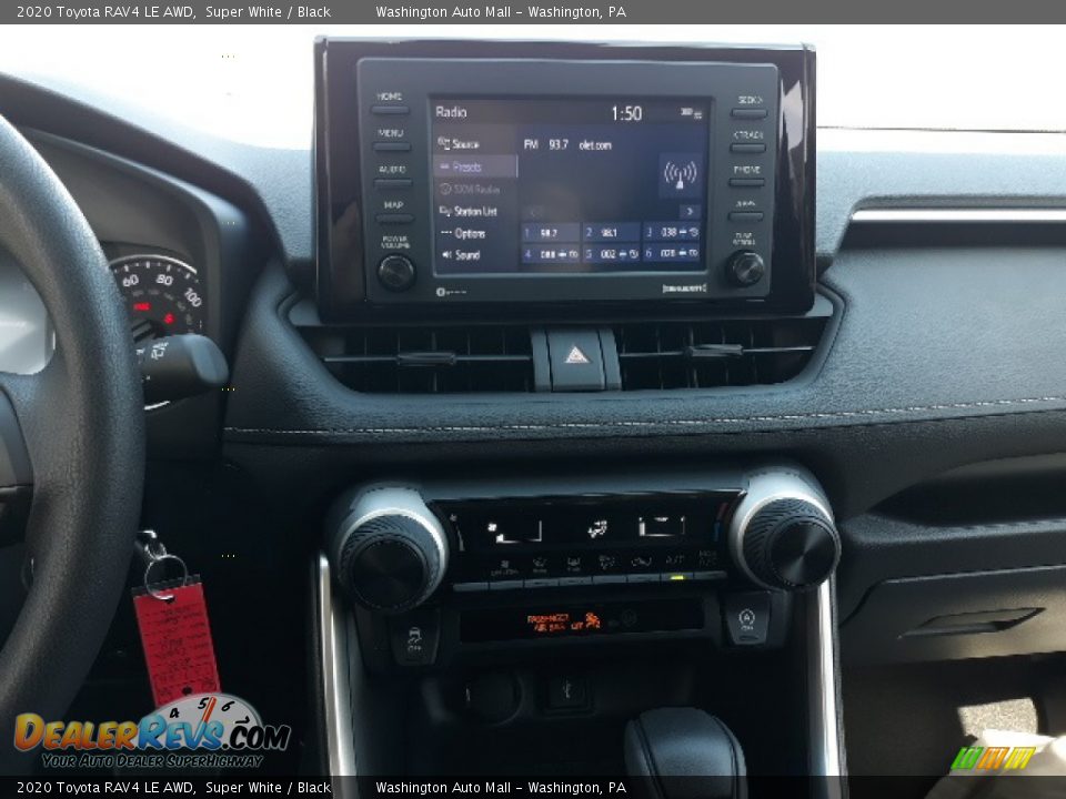 2020 Toyota RAV4 LE AWD Super White / Black Photo #11