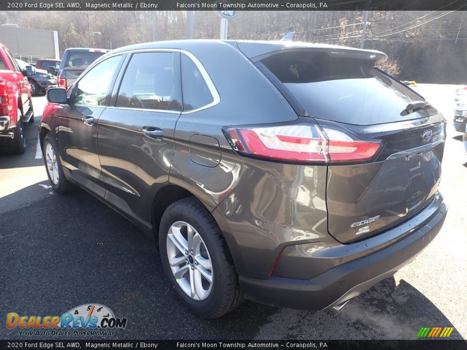 2020 Ford Edge SEL AWD Magnetic Metallic / Ebony Photo #6