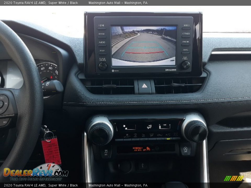 2020 Toyota RAV4 LE AWD Super White / Black Photo #12