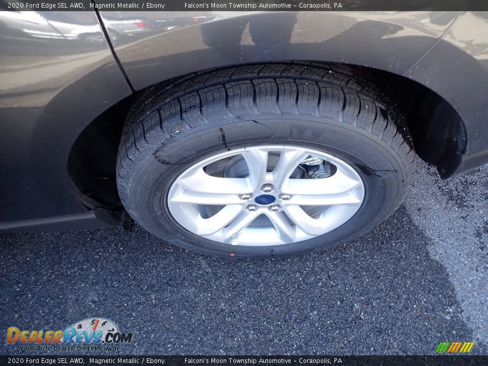 2020 Ford Edge SEL AWD Magnetic Metallic / Ebony Photo #7