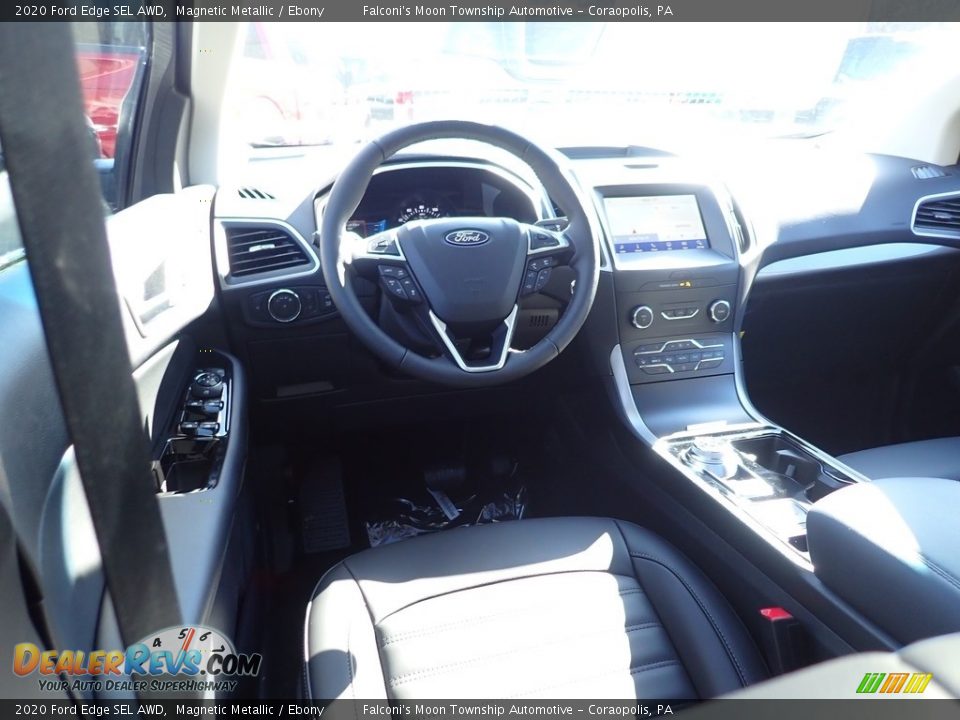2020 Ford Edge SEL AWD Magnetic Metallic / Ebony Photo #9
