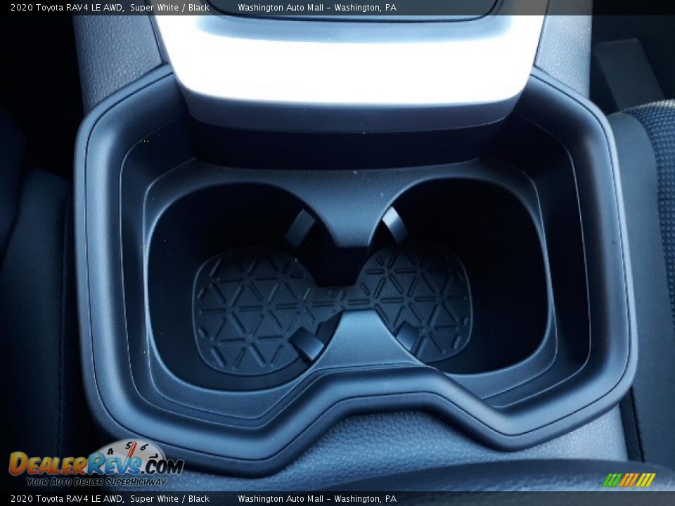 2020 Toyota RAV4 LE AWD Super White / Black Photo #16