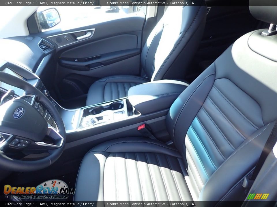 2020 Ford Edge SEL AWD Magnetic Metallic / Ebony Photo #11