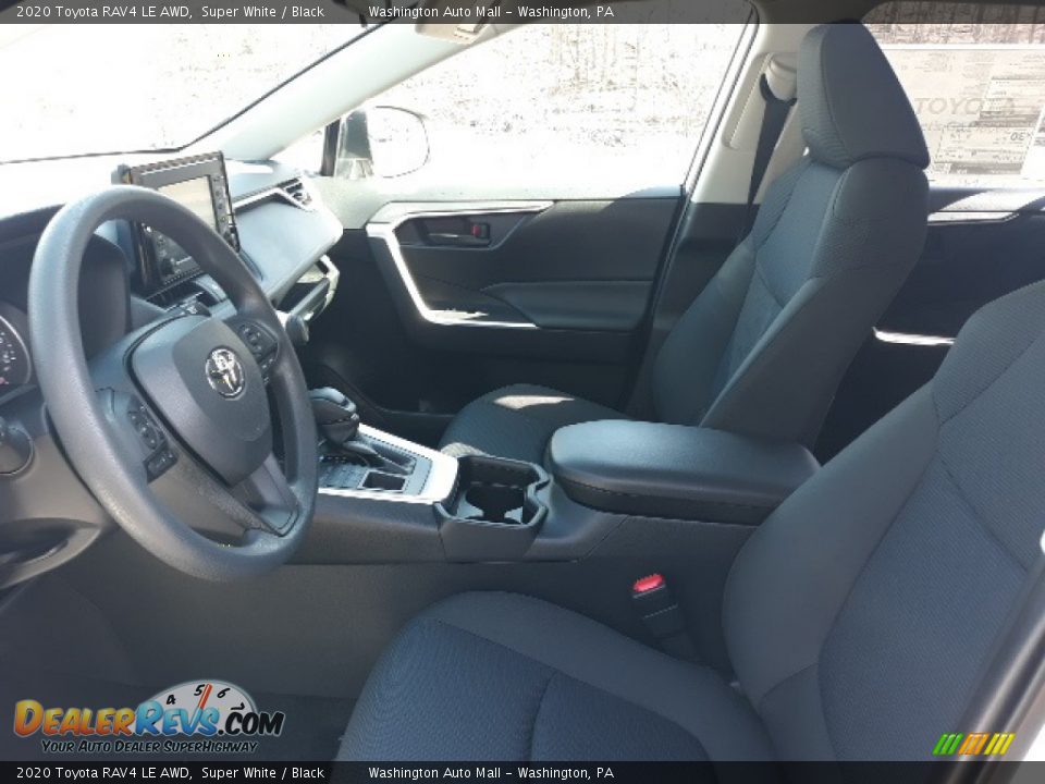 2020 Toyota RAV4 LE AWD Super White / Black Photo #20