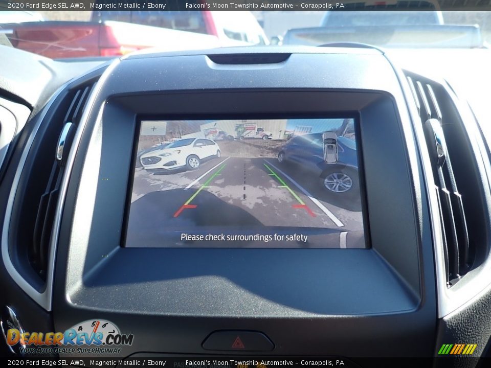 2020 Ford Edge SEL AWD Magnetic Metallic / Ebony Photo #15