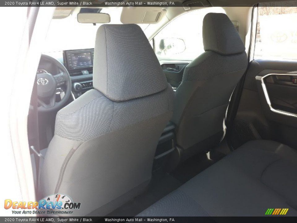 2020 Toyota RAV4 LE AWD Super White / Black Photo #25