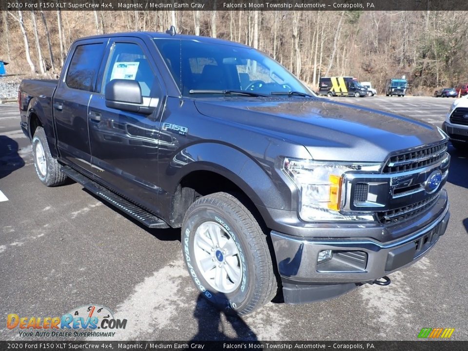 2020 Ford F150 XLT SuperCrew 4x4 Magnetic / Medium Earth Gray Photo #3