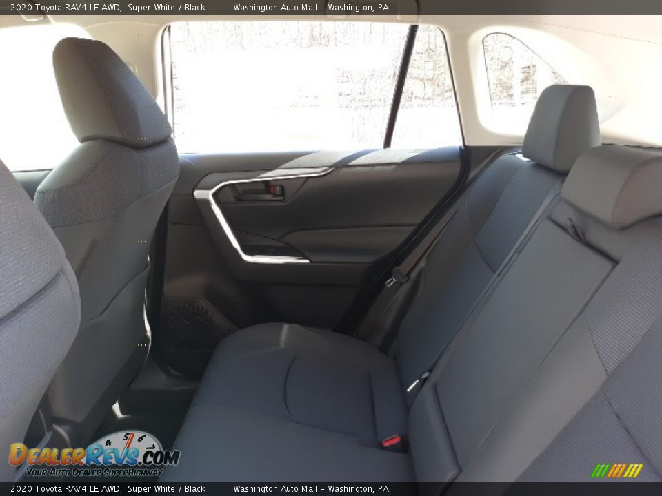 2020 Toyota RAV4 LE AWD Super White / Black Photo #26