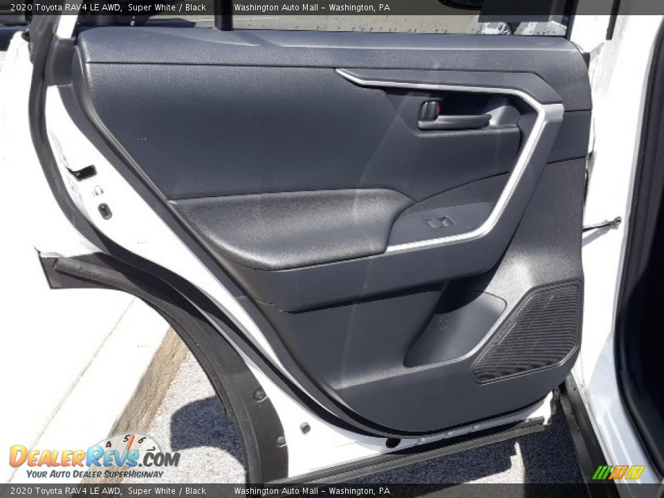 2020 Toyota RAV4 LE AWD Super White / Black Photo #29