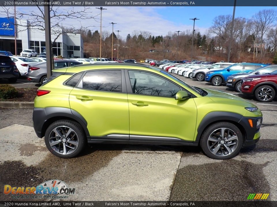 2020 Hyundai Kona Limited AWD Lime Twist / Black Photo #1