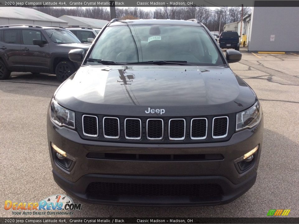 2020 Jeep Compass Latitude 4x4 Granite Crystal Metallic / Black Photo #4