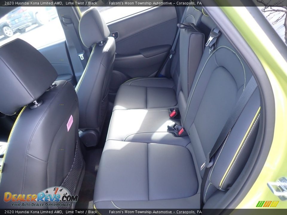 2020 Hyundai Kona Limited AWD Lime Twist / Black Photo #8