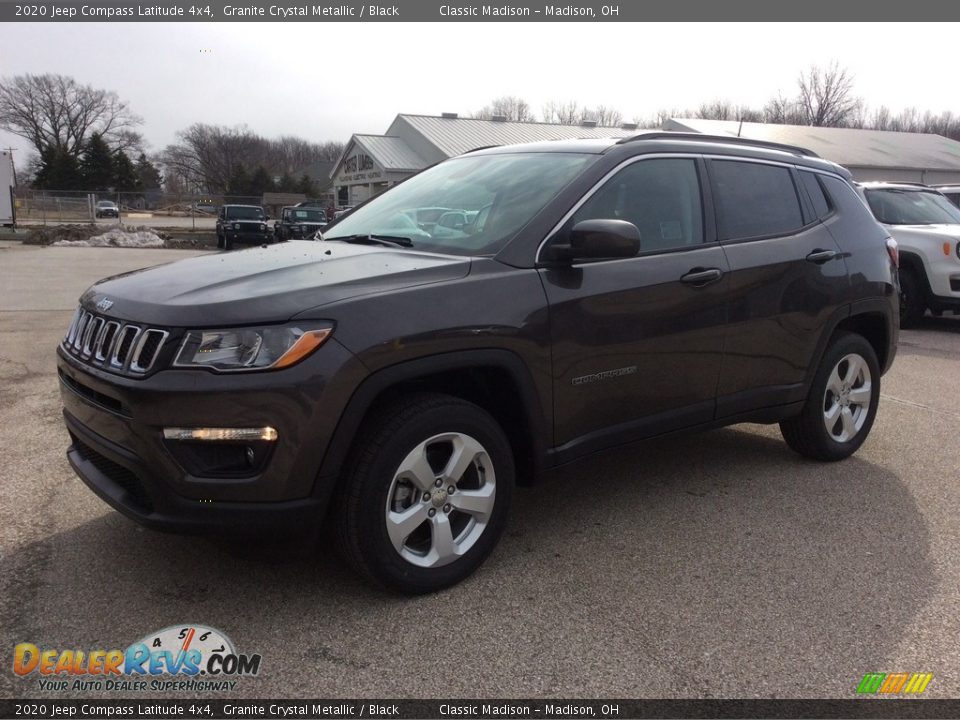 2020 Jeep Compass Latitude 4x4 Granite Crystal Metallic / Black Photo #5