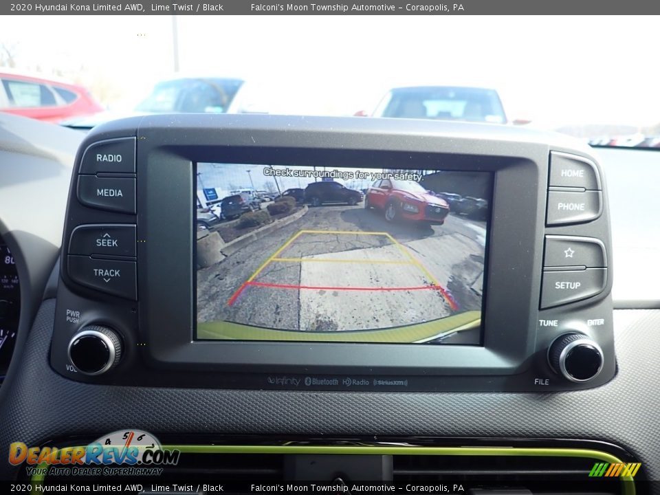 2020 Hyundai Kona Limited AWD Lime Twist / Black Photo #15