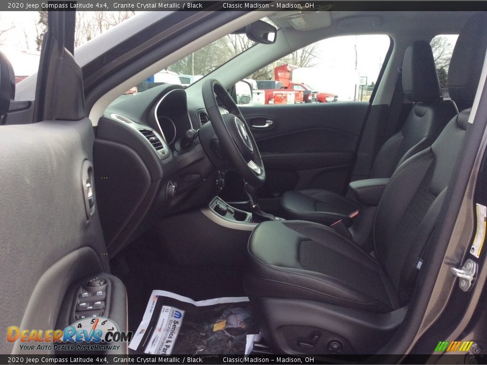 2020 Jeep Compass Latitude 4x4 Granite Crystal Metallic / Black Photo #11