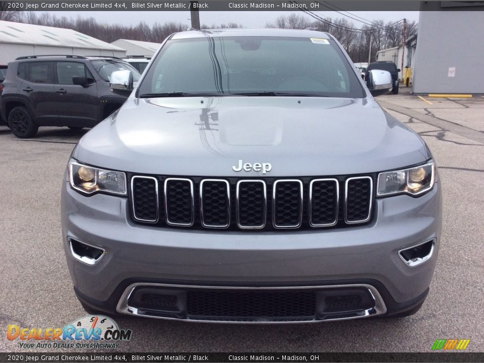 2020 Jeep Grand Cherokee Limited 4x4 Billet Silver Metallic / Black Photo #4