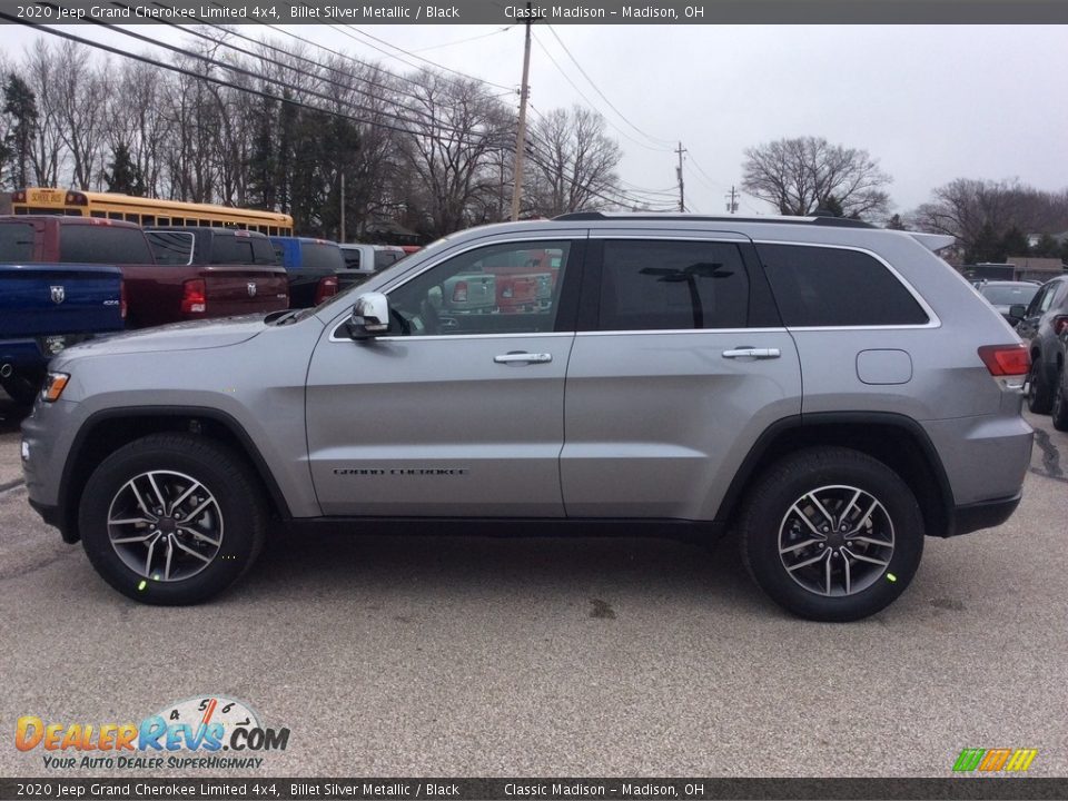 2020 Jeep Grand Cherokee Limited 4x4 Billet Silver Metallic / Black Photo #6