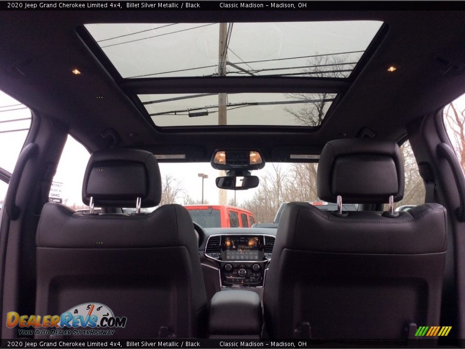 2020 Jeep Grand Cherokee Limited 4x4 Billet Silver Metallic / Black Photo #19