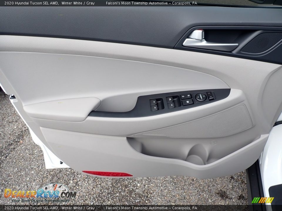 2020 Hyundai Tucson SEL AWD Winter White / Gray Photo #11