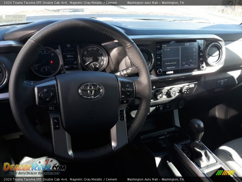 2020 Toyota Tacoma SR5 Double Cab 4x4 Magnetic Gray Metallic / Cement Photo #3