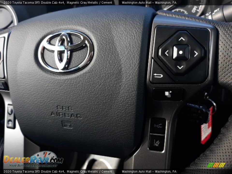 2020 Toyota Tacoma SR5 Double Cab 4x4 Magnetic Gray Metallic / Cement Photo #5