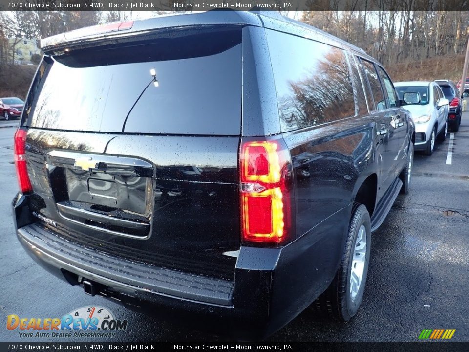 2020 Chevrolet Suburban LS 4WD Black / Jet Black Photo #5