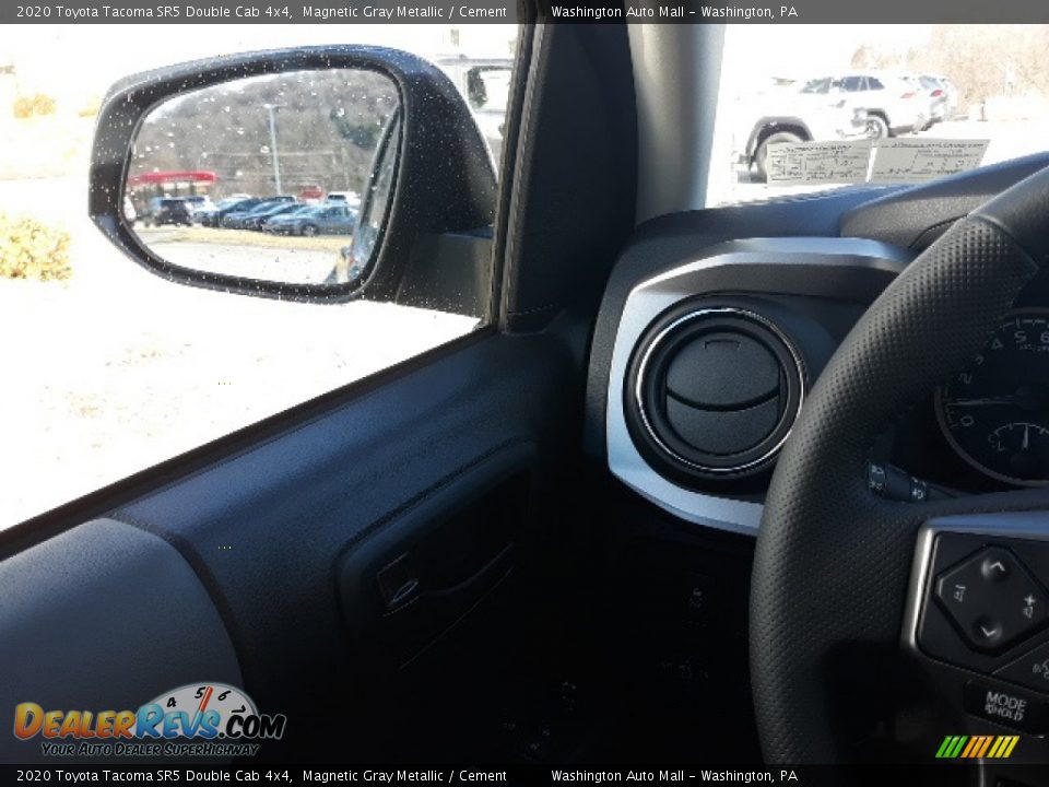 2020 Toyota Tacoma SR5 Double Cab 4x4 Magnetic Gray Metallic / Cement Photo #7